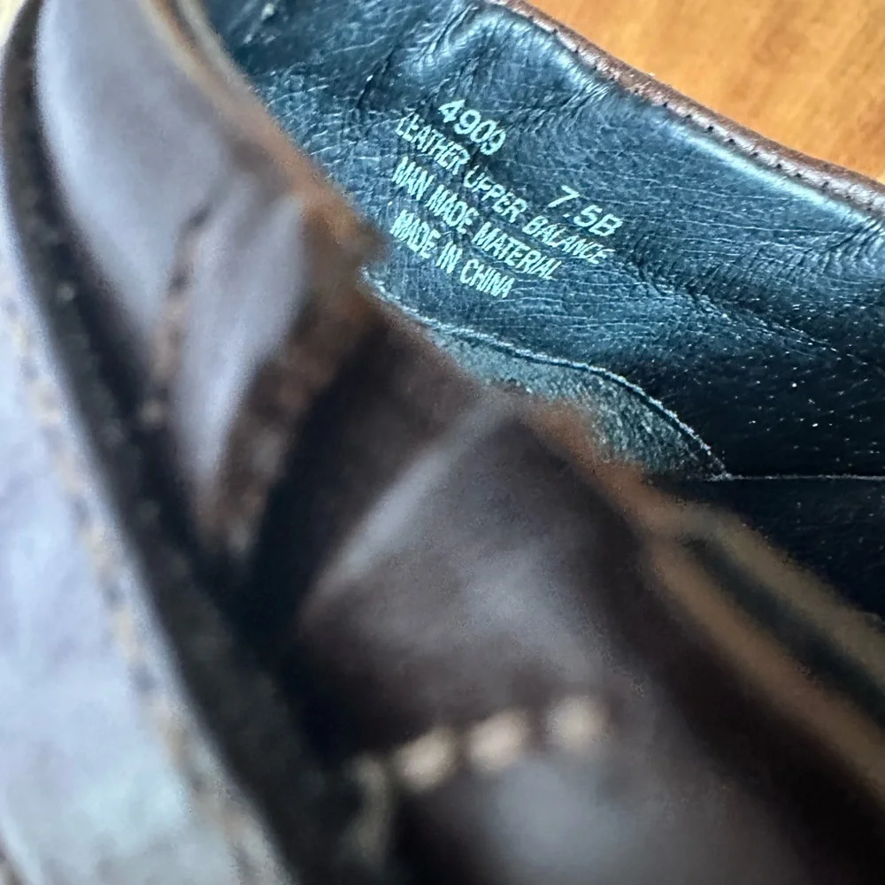 Redwing Brown Leather Mules/ Clogs - Picture 9 of 9